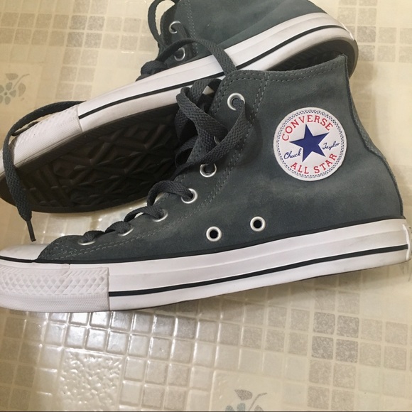 Converse Shoes - All Star High Top Gray Converse